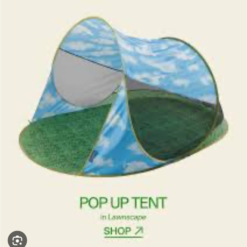 ISO Baggu Lawnscape Pop Up Tent